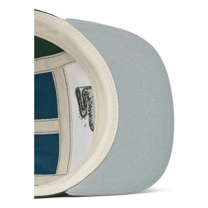 Gorra de algodón ecológico Rory | Azul- Imagen del producto n°2