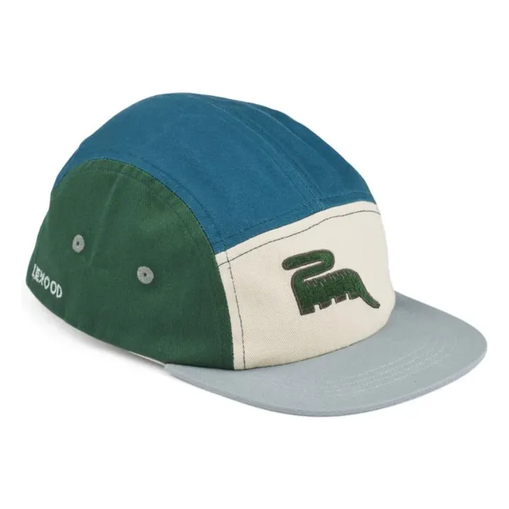 Gorra de algodón ecológico Rory | Azul- Imagen del producto n°0