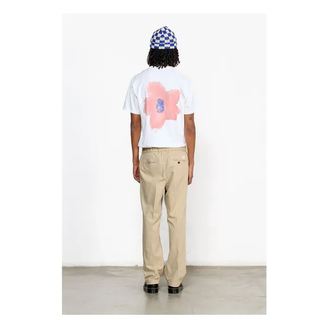 Camiseta Garden Algodón orgánico | Blanco