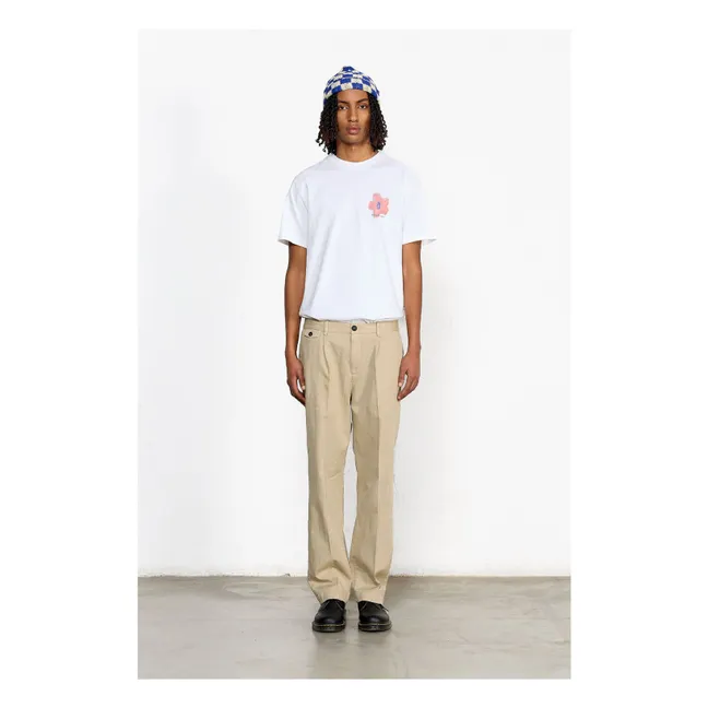 Camiseta Garden Algodón orgánico | Blanco