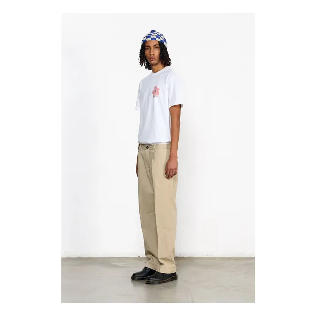 Camiseta Garden Algodón orgánico | Blanco