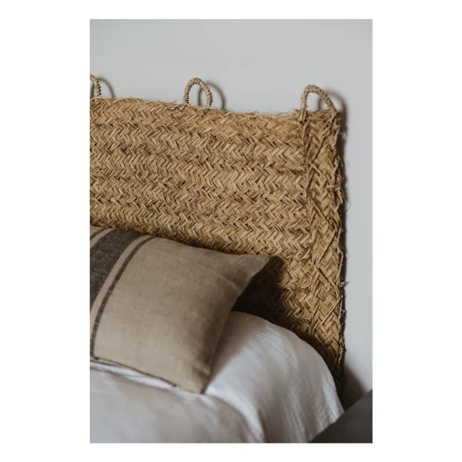 Tête de lit en fibre naturelle à accrocher