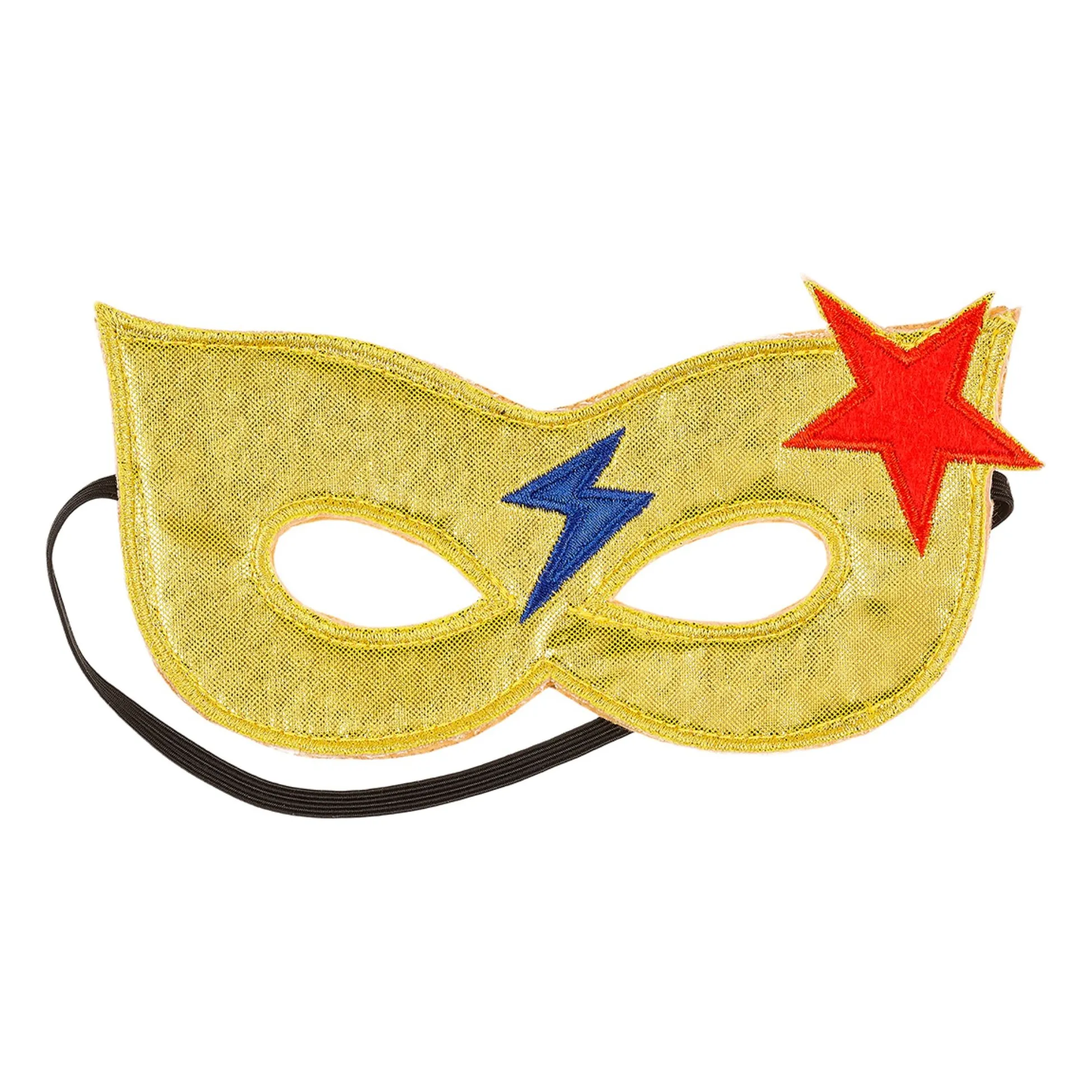 Souza Gold Superheroine Mask
