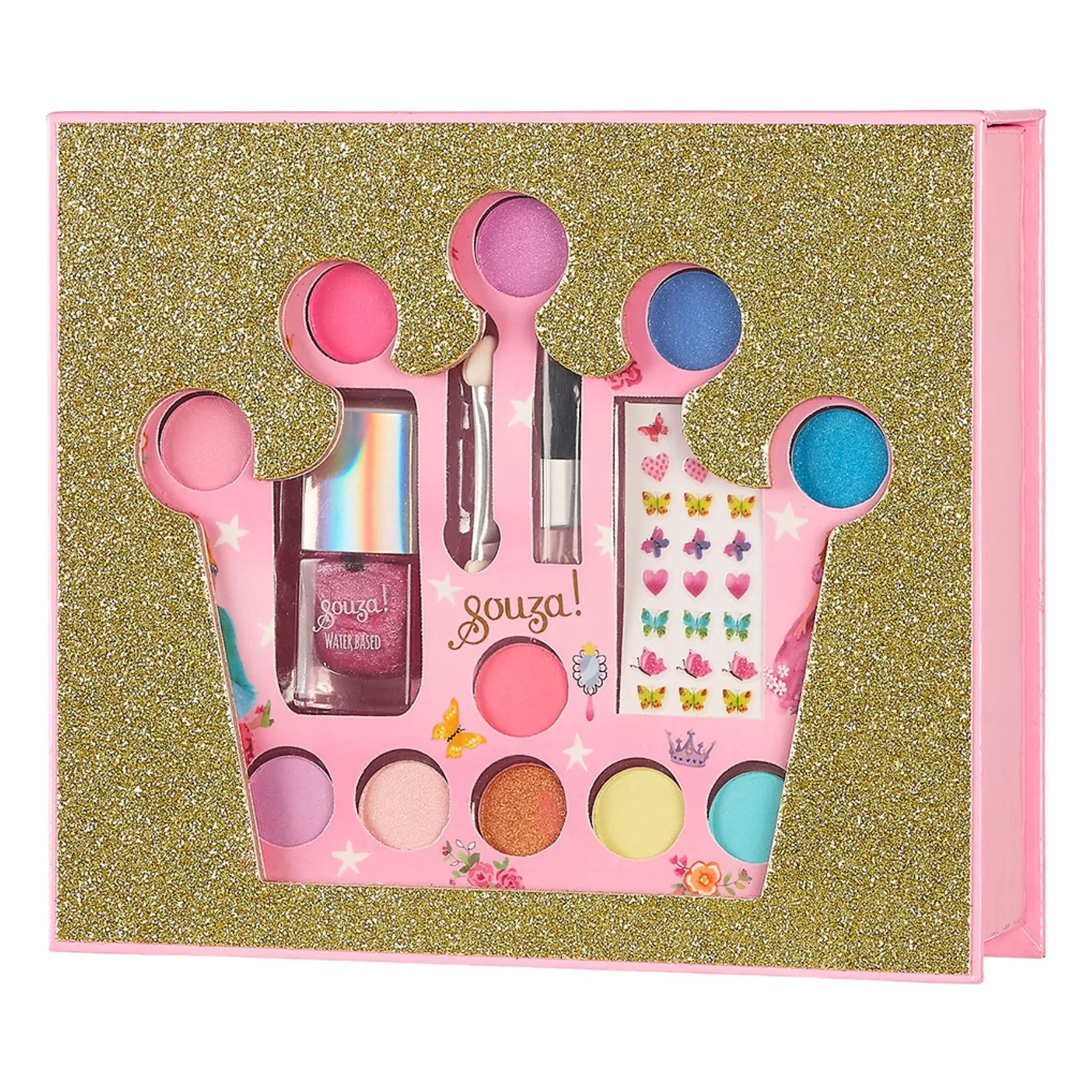 Souza Pink Children's Make-Up Set Crown