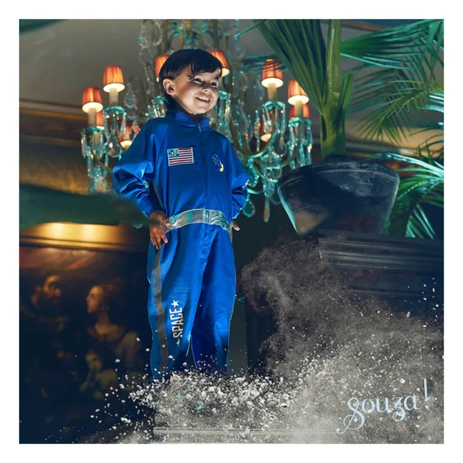 Astronauta André disfrazado