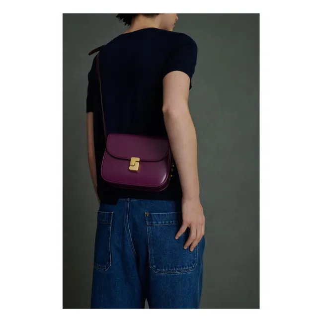 Tasche Bellissima Mini Leder | Purpur