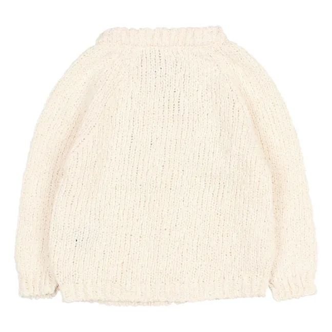 Chaqueta de algodón ecológico Bunny | Crudo