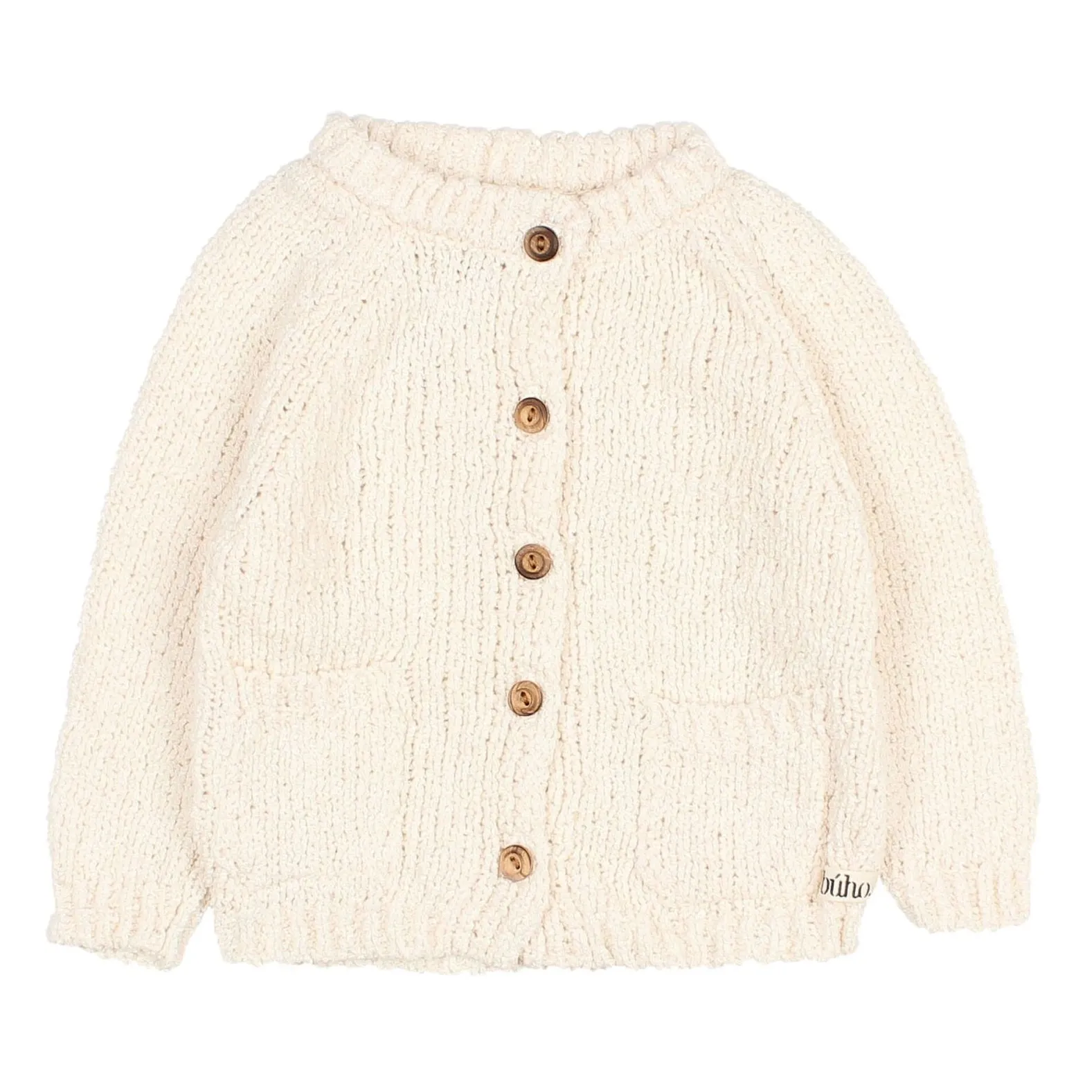 Búho - Cardigan Bunny Coton - 24 mois - Ecru