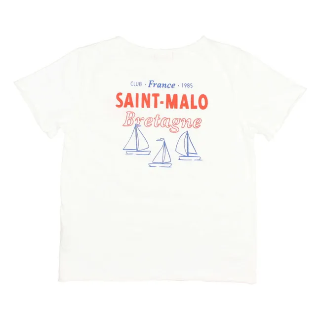 T-shirt Saint Malo Coton Bio | Blanc