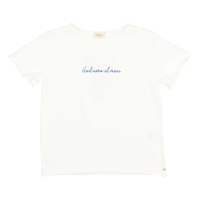 T-Shirt Lobster Bio-Baumwolle | Weiß