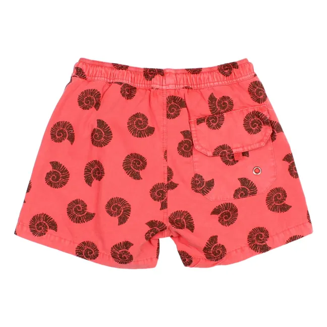Short de Bain Sea Coton Bio | Corail