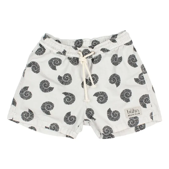 Sea Coton Bio Swim Shorts | Light grey