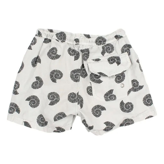 Sea Coton Bio Swim Shorts | Light grey