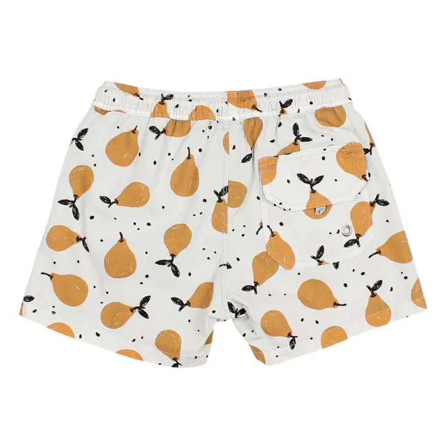 Short de Bain Pears Coton Bio | Gris clair