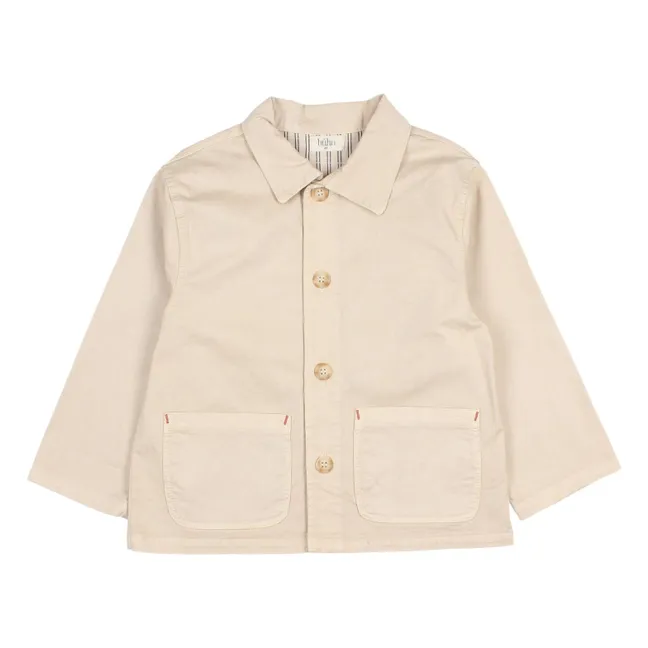 Veste Unie Twill | Sable