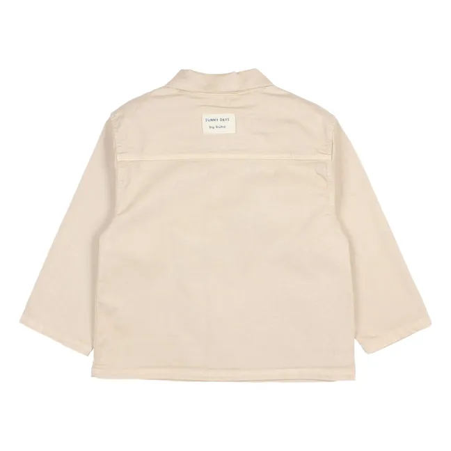 Veste Unie Twill | Sable