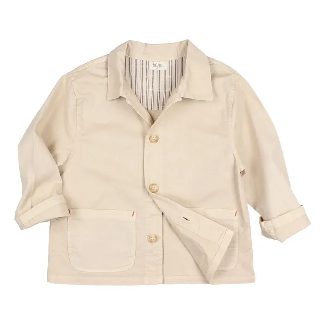 Veste Unie Twill | Sable