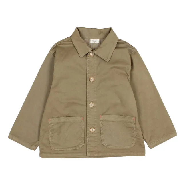 Veste Unie Twill | Vert kaki
