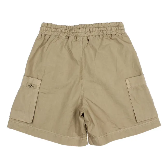 Bermuda Popeline Bio-Baumwolle | Khaki