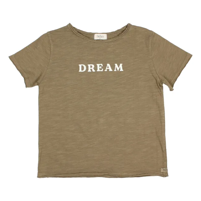 Camiseta Dream Algodón orgánico | Verde Kaki