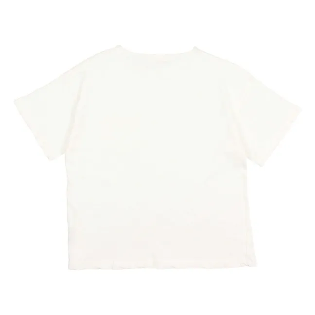 T-Shirt Tasche Leinen | Weiß