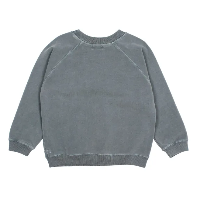 Sweat Surf Coton Bio | Bleu gris