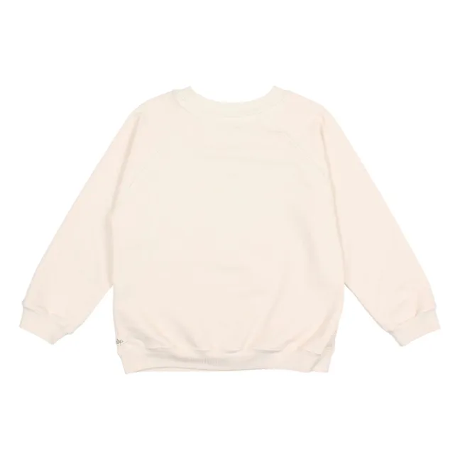 Sweatshirt Surf Bio-Baumwolle | Elfenbeinfarben