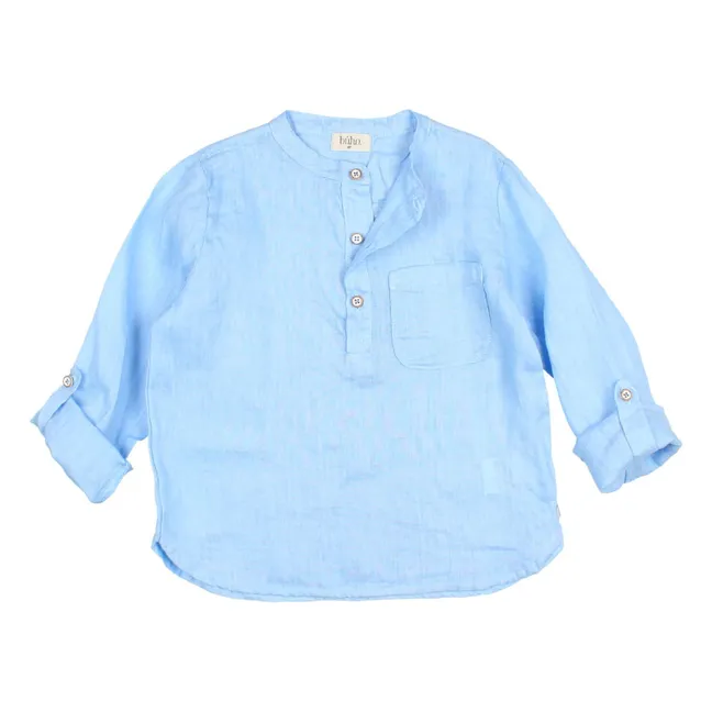 Kurta Uni Lin | Bleu ciel
