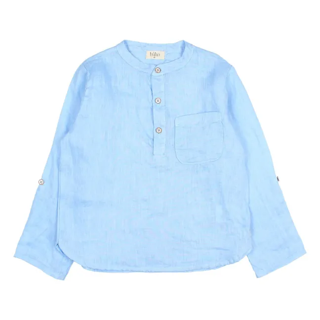 Kurta Uni Lin | Bleu ciel