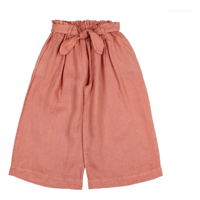 Pantalon Girly Lin | Vieux Rose