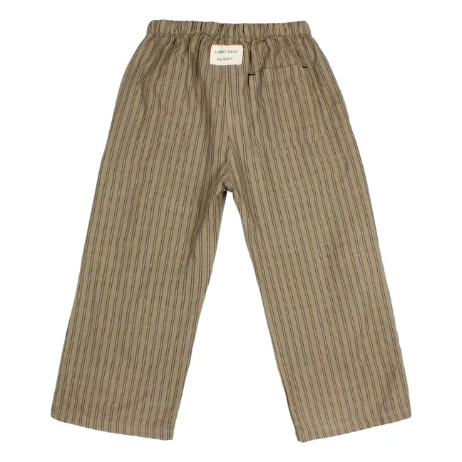 Stripes Pants | Khaki
