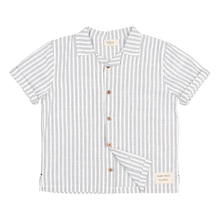 Chemise Rayures | Blanc- Image produit n°4