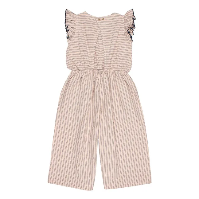 Stripes jumpsuit | Pale Pink