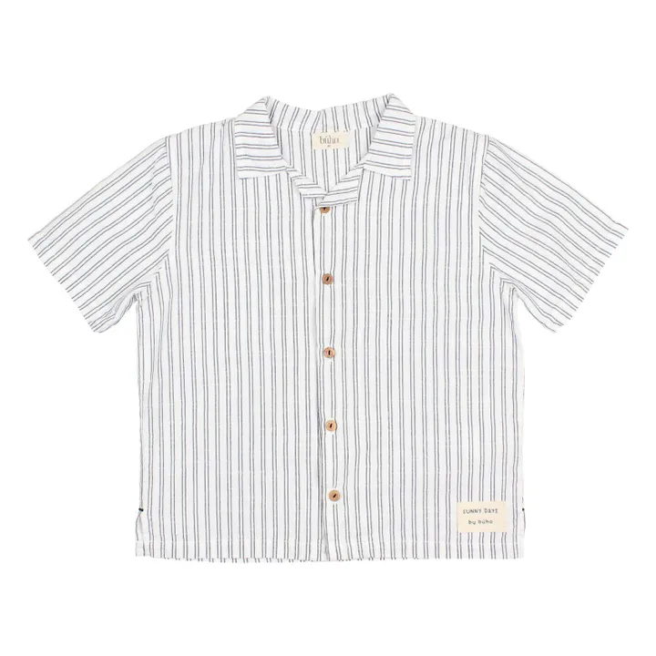 Chemise Rayures | Blanc- Image produit n°0
