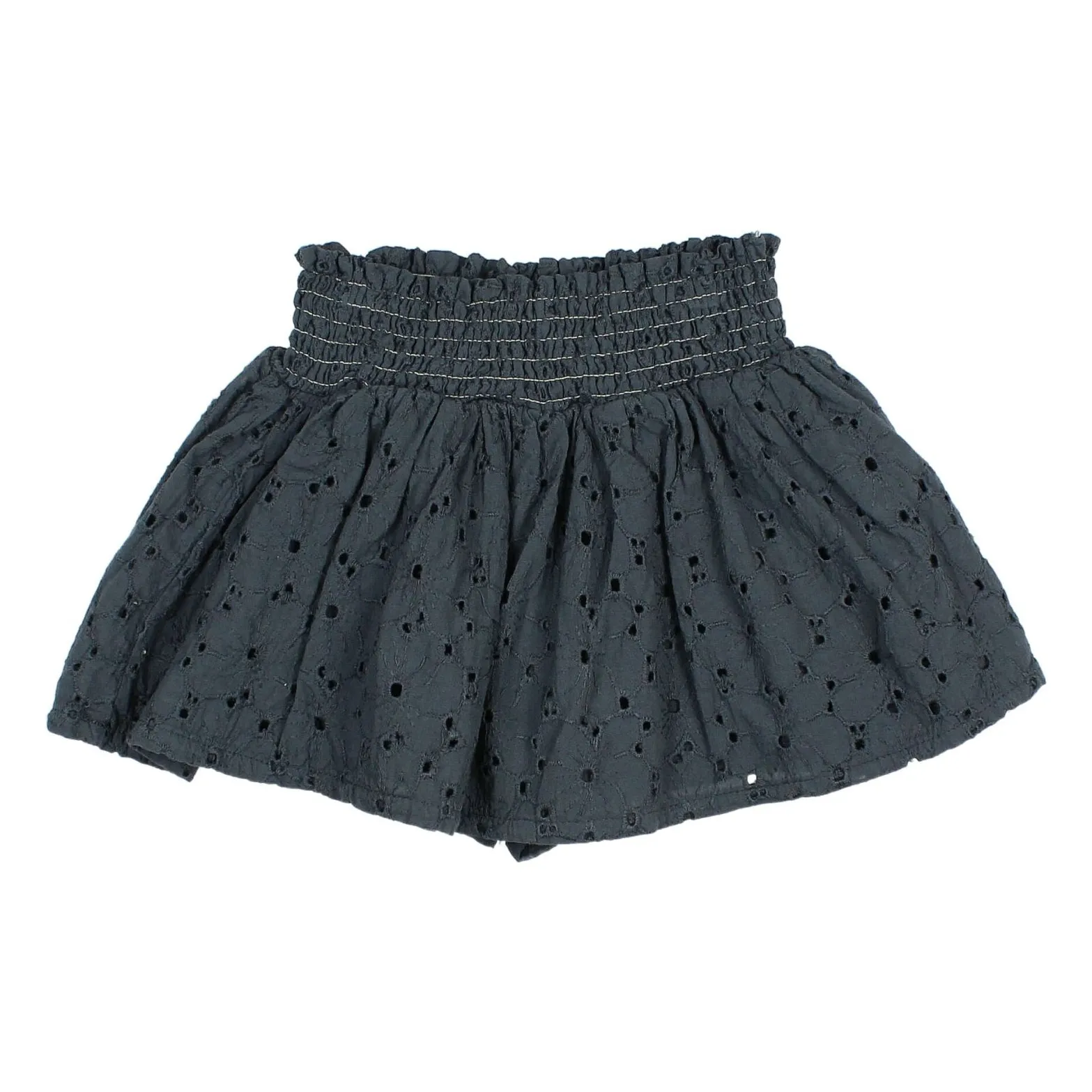 Búho Midnight Blue Embroidery Skirt