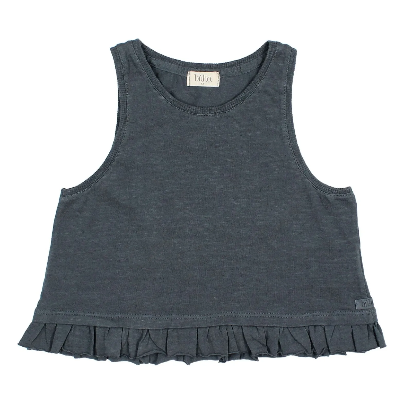 Búho Midnight Blue Organic Cotton Summer Top