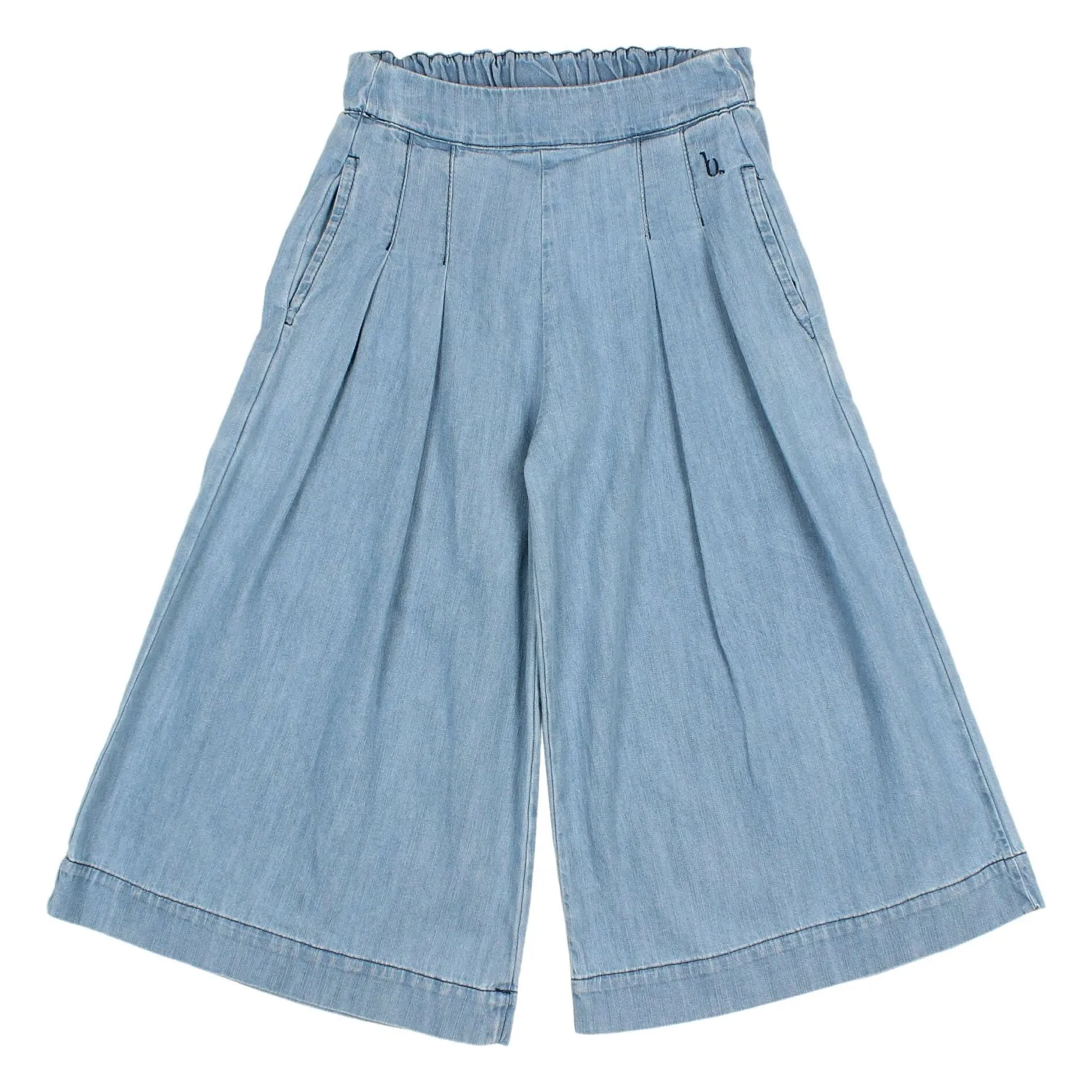 Búho Denim Blue Wide Denim Pants