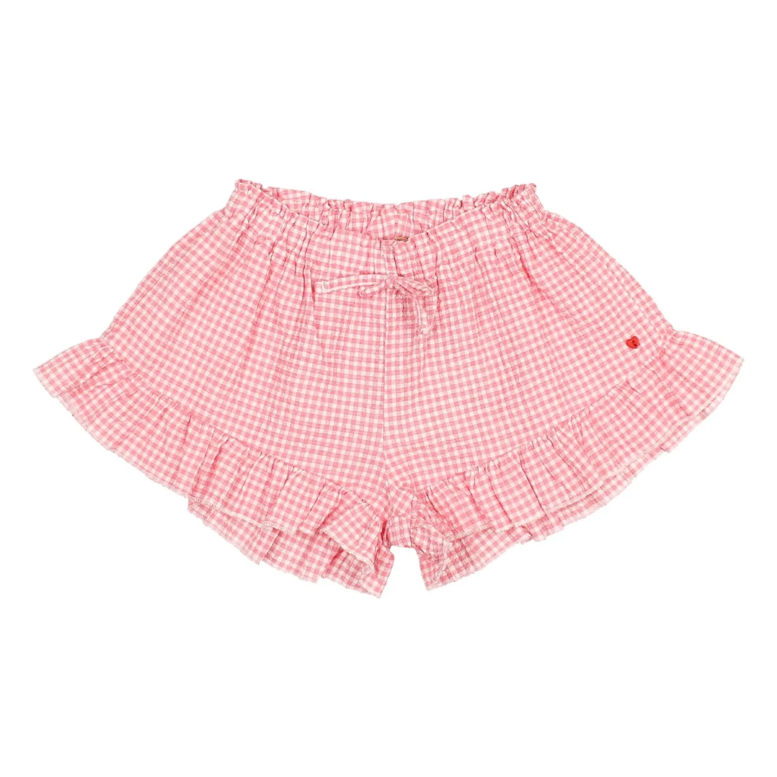 Búho Vermillion Short Gingham