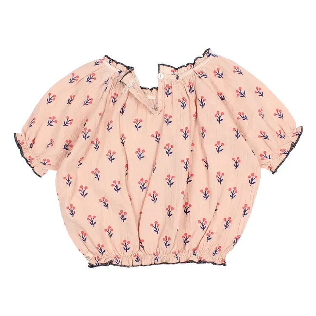 Bluse Capri Coton Bio | Blassrosa