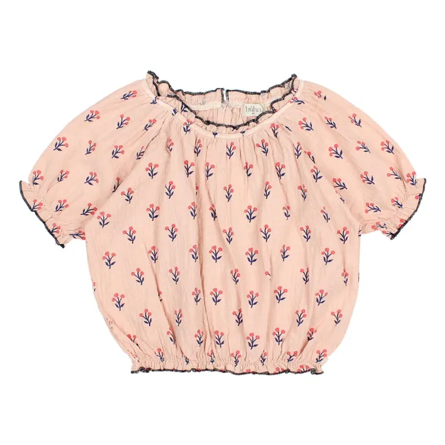 Bluse Capri Coton Bio | Blassrosa