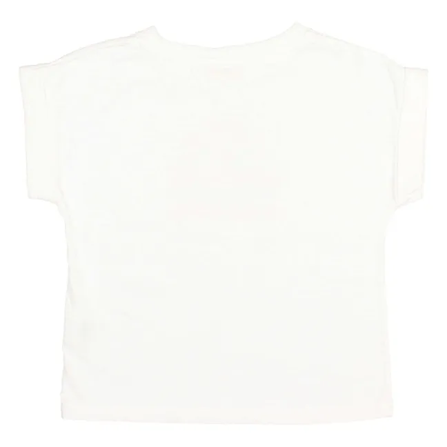 T-shirt Paradise Coton Bio | Blanc