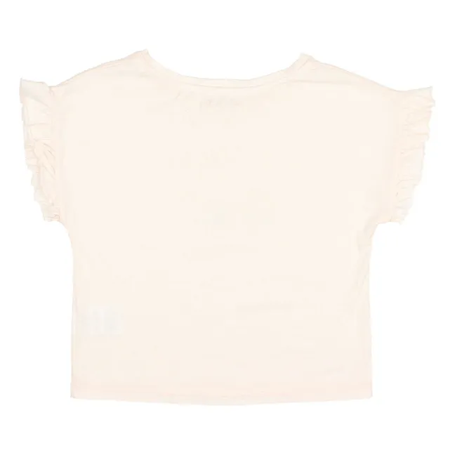 T-shirt Flounces | Ivoire
