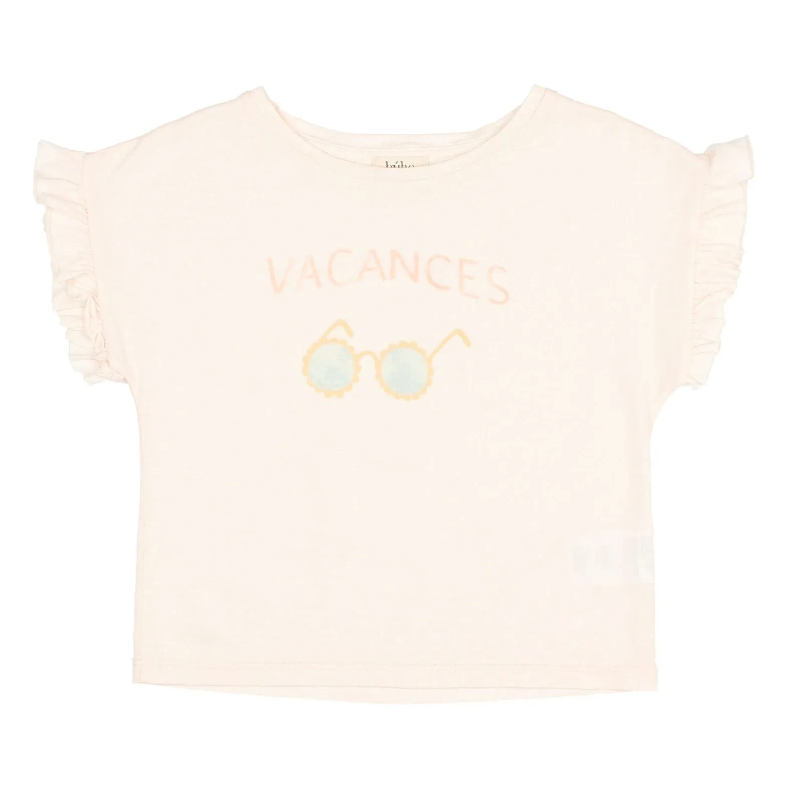 Búho Ivory Flounces T-Shirt