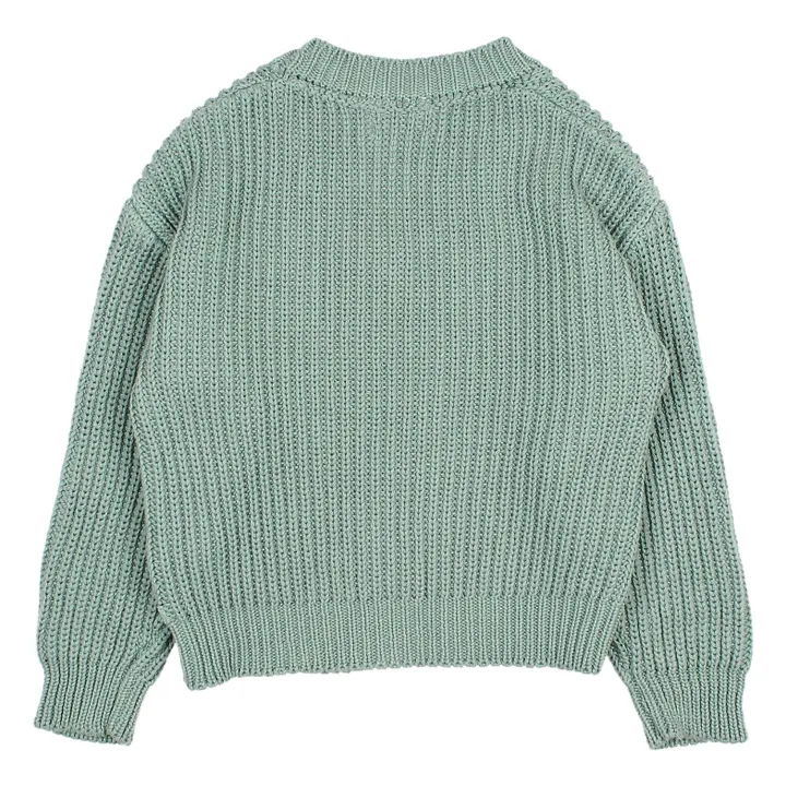Cardigan in cotone biologico | Celadon- Immagine del prodotto n°3