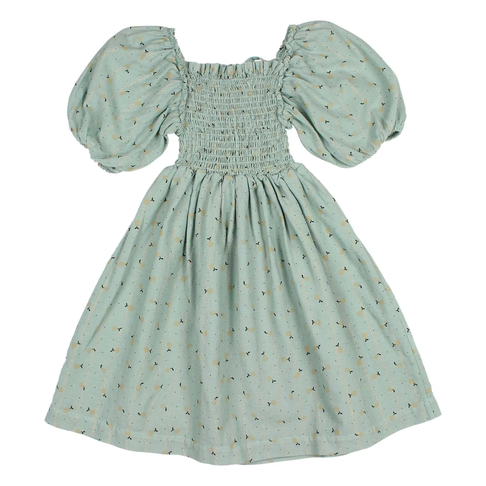 Búho - Robe Fille - Taille 2 ans - Vert Céladon