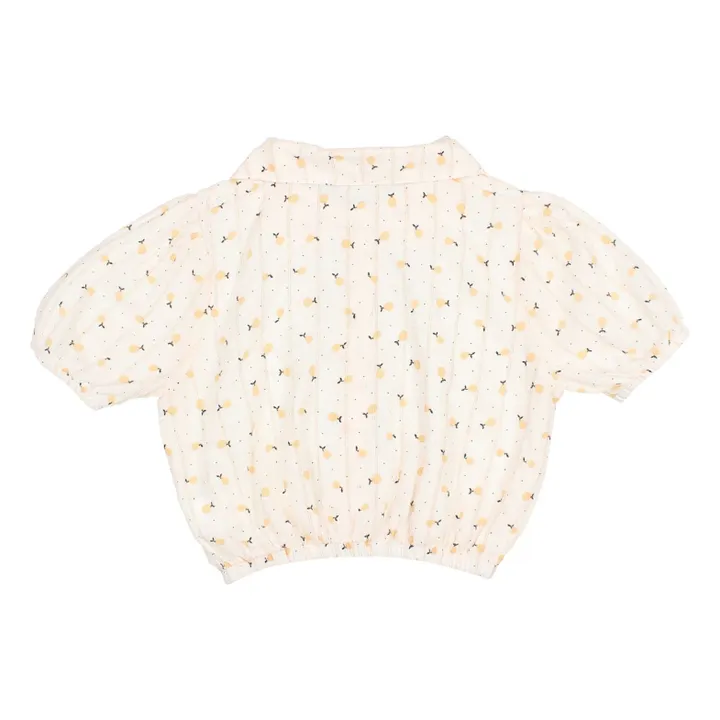 Blouse Sweet Pears | Ivoire- Image produit n°4