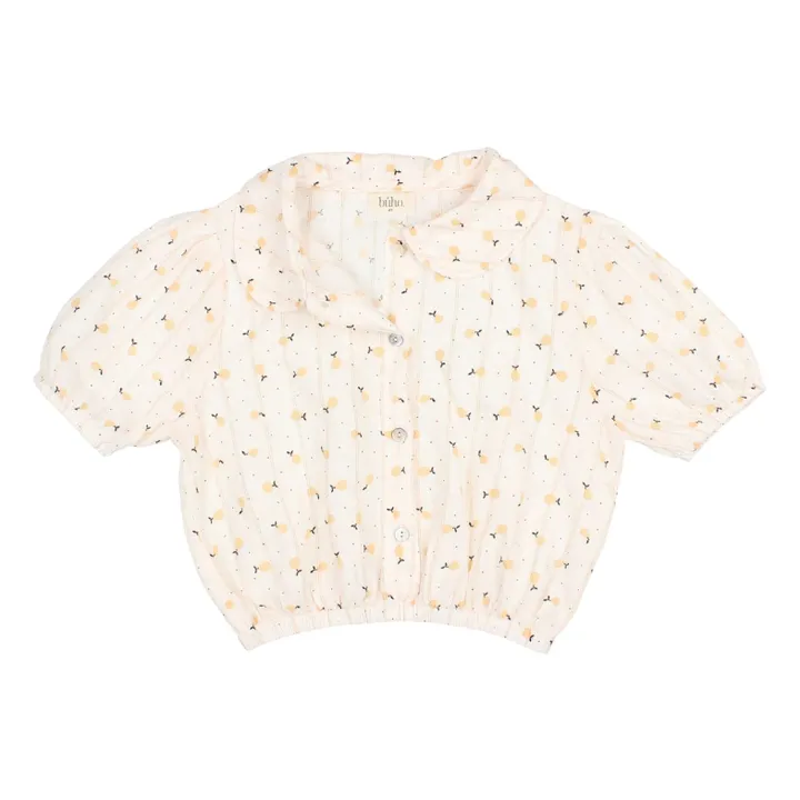 Blouse Sweet Pears | Ivoire- Image produit n°3