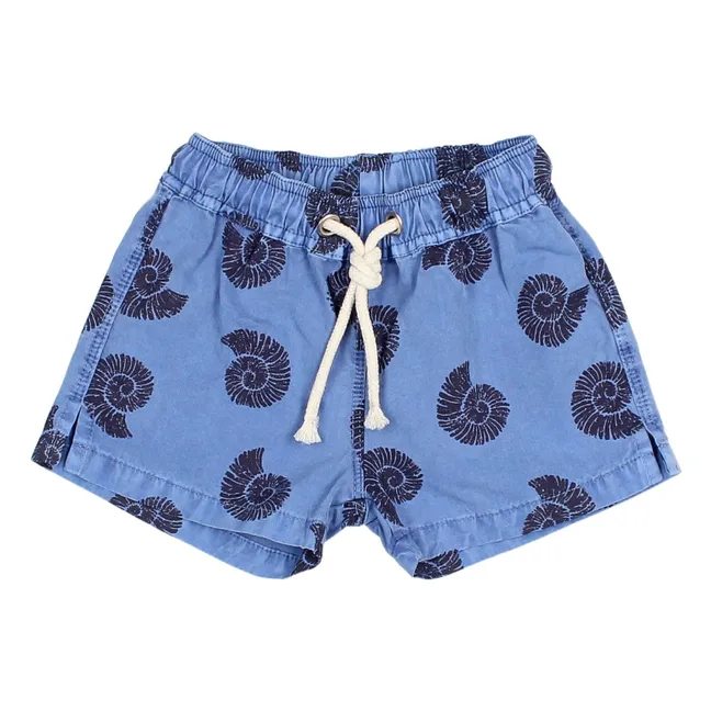 Bañador de algodón ecológico Sea Bébé | Azul índigo