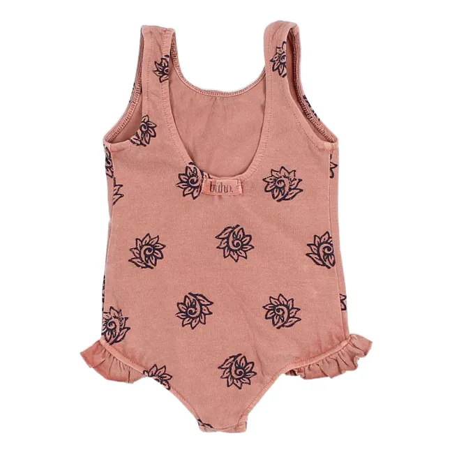 Maillot de Bain Batik Bébé Coton Bio | Vieux Rose