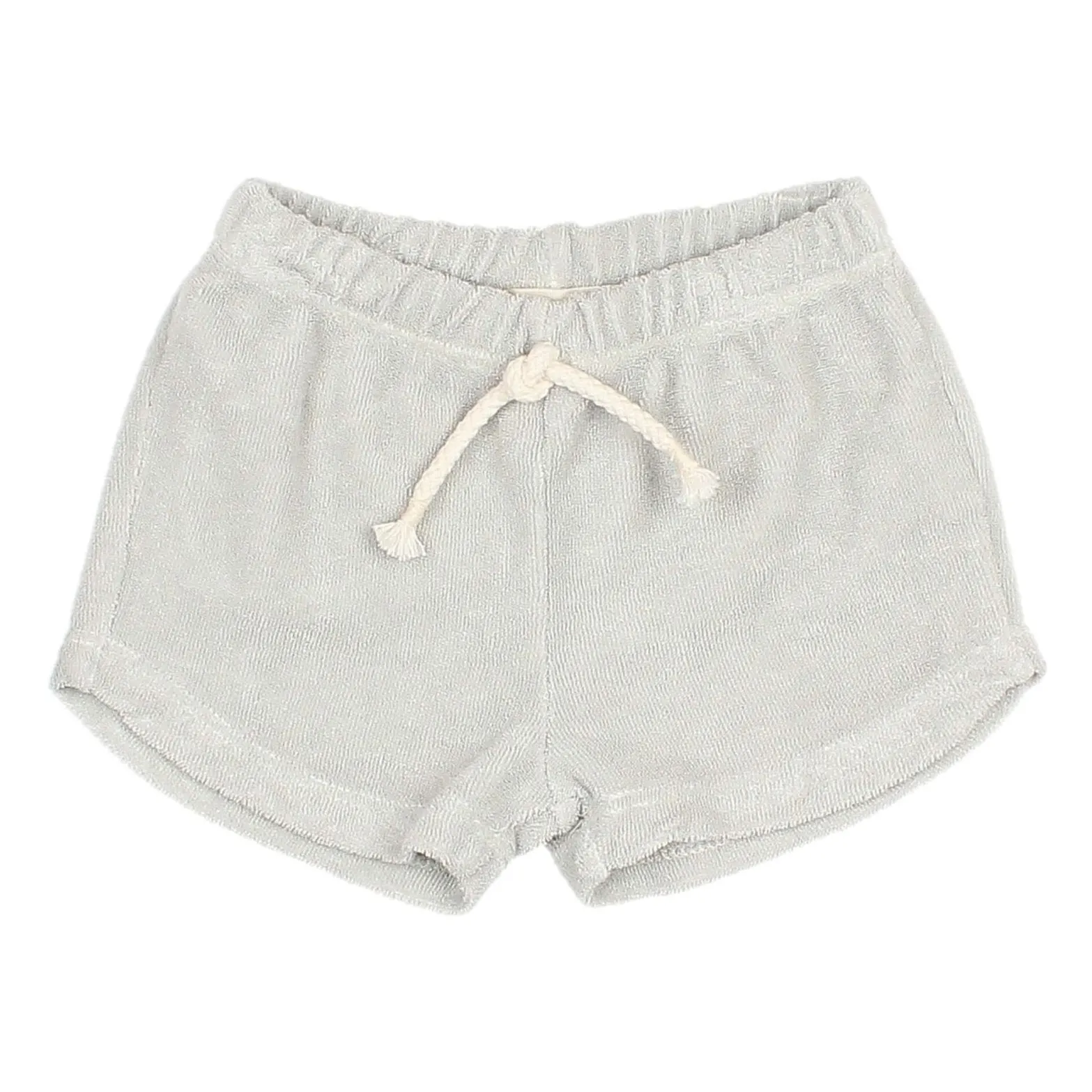 Búho Light Grey Terry Terry Shorts